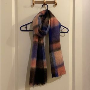 Madewell plaid scarf.